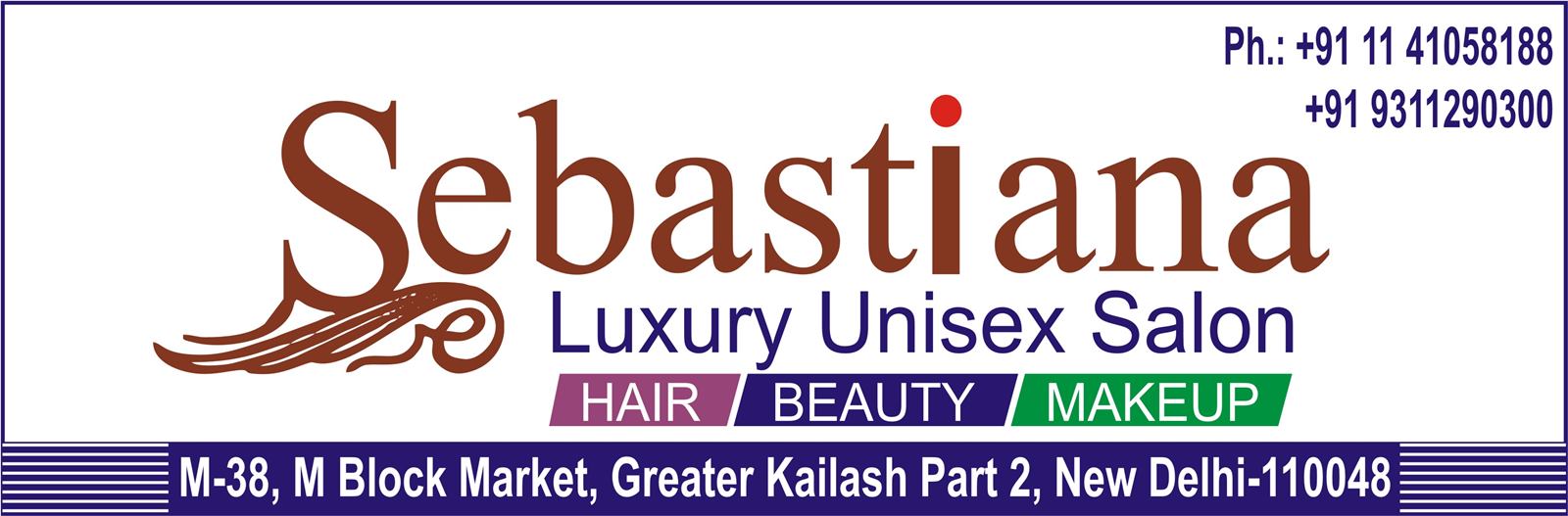 SEBASTIANA LUXURY SALON (Beauty salon GK2)